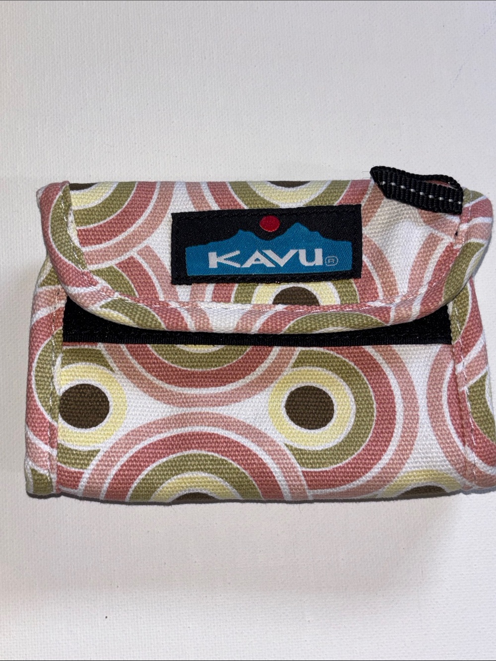 KAVU wally wallet carnival KAVU Wallet Pink Rainbow Neutral